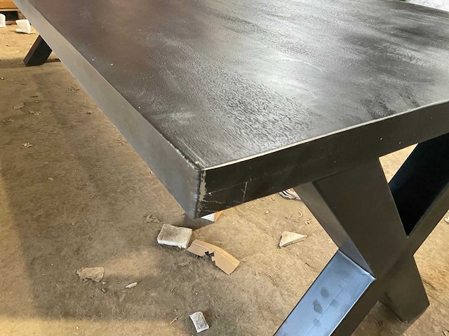 Mahom 280x100 xpoot mangohout eetkamertafel - afbeelding 2 van  11