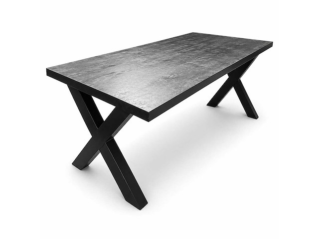 Mahom 280x100 xpoot mangohout eetkamertafel - afbeelding 1 van  11