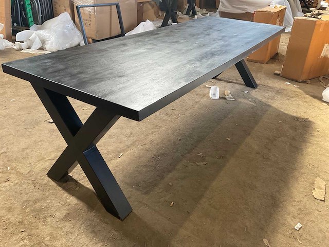 Mahom 280x100 xpoot mangohout eetkamertafel - afbeelding 4 van  11