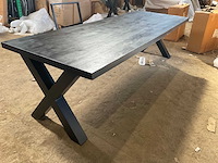 Mahom 280x100 xpoot mangohout eetkamertafel - afbeelding 4 van  11