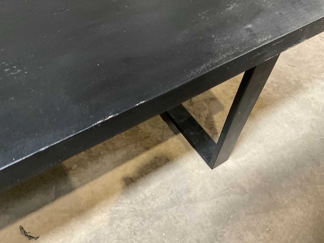 Mahom 300x100 upoot mangohout eetkamertafel - afbeelding 2 van  14