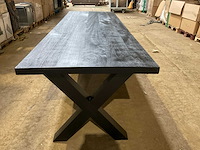Mahom 300x100 xpoot mangohout eetkamertafel - afbeelding 5 van  11