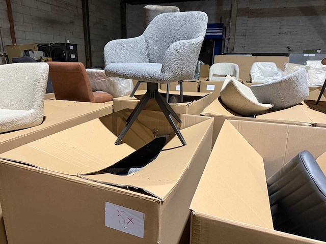 Mahom furniture eetkamerstoel (600x) - afbeelding 3 van  30