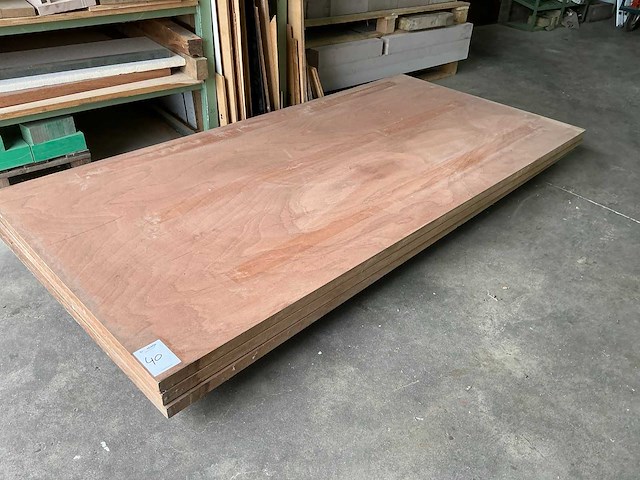 Mahoni multiplexplaat (3x) - afbeelding 2 van  3