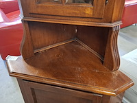 Mahoniehouten hoekkast - afbeelding 3 van  5