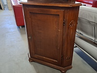 Mahoniehouten hoekkast - afbeelding 4 van  5