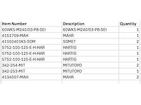 Mahr / mitutoyo - partij professioneel meetgereedschap - afbeelding 2 van  4