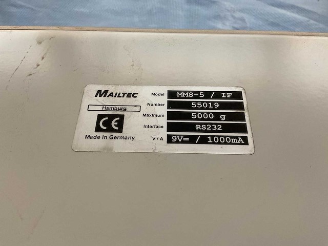 Mailtec mms-5/if mail manager scale - afbeelding 6 van  6