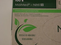 Maimed nitril b10 onderzoekshandschoenen 74477 - maat s - afbeelding 4 van  6