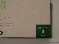 Maimed onderzoekshandschoen nitril bio 74477 - maat s - afbeelding 4 van  5