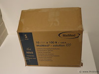 Maimed onderzoekshandschoenen nitril solution 100 -maat s