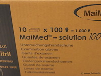 Maimed onderzoekshandschoenen nitril solution 100 -maat s - afbeelding 2 van  6
