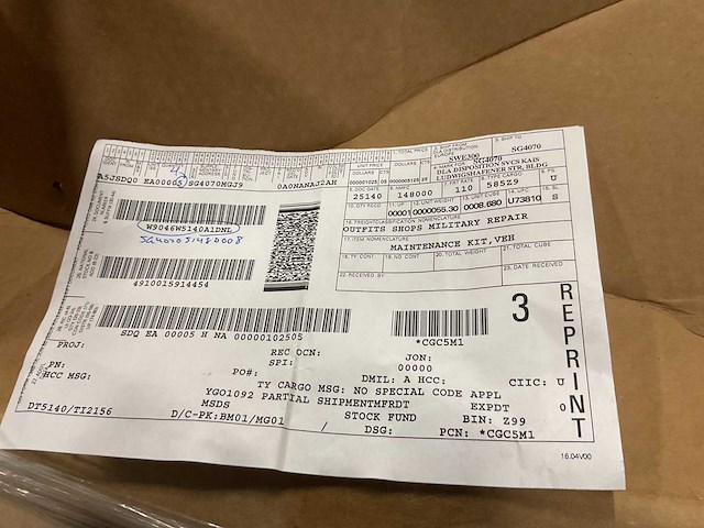 Maintenance kit (4x) - afbeelding 1 van  6