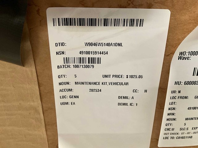 Maintenance kit vehicle - afbeelding 5 van  10