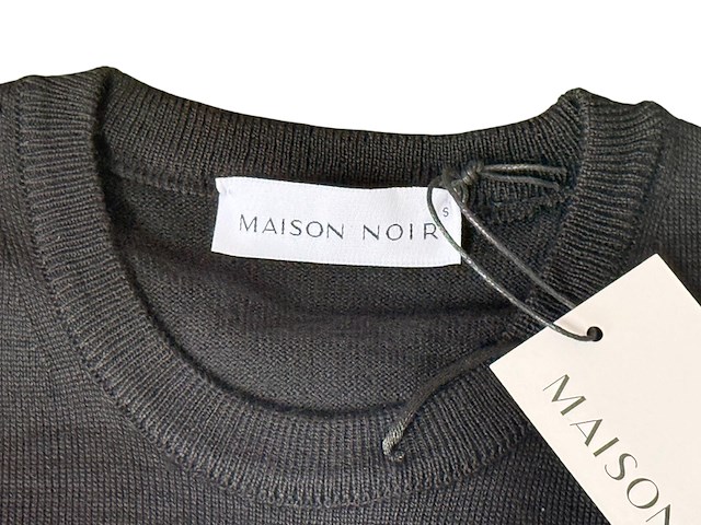 Maison noir - zach noir trui/pullover, maat s - afbeelding 3 van  5