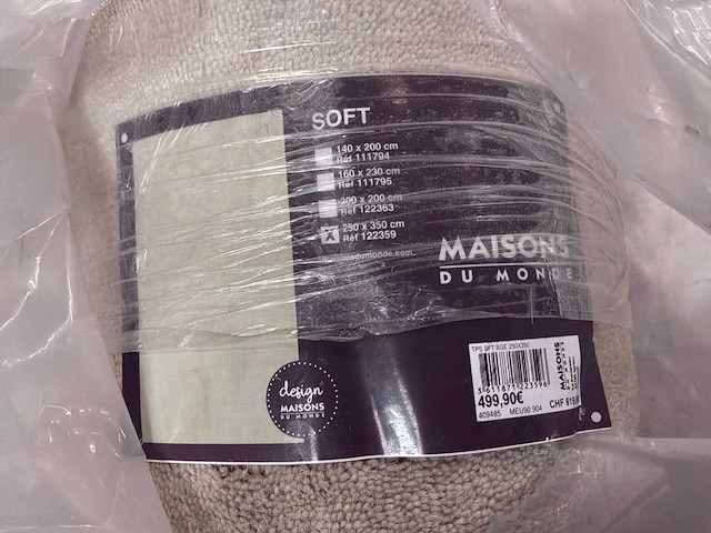 Maisons du monde vloerkleed 250x350 cm - afbeelding 2 van  3