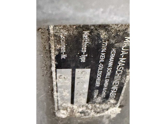 Maja - rve 1500 s - schilferijsmachine - afbeelding 6 van  6