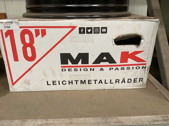 Mak 18” velg (3x) - afbeelding 3 van  3