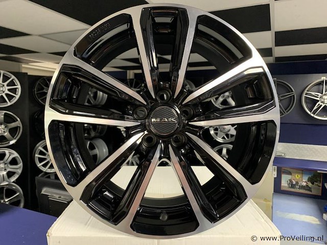 Mak magma demo aluminium velgenset - 5x105 7j et42 - afbeelding 1 van  1