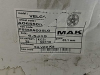 Mak veloce velg (4x) - afbeelding 3 van  5