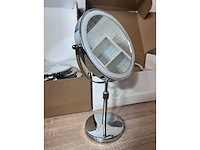 Make-up-/scheerspiegel met led-ring (25x) - afbeelding 2 van  6