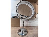 Make-up-/scheerspiegel met led-ring (25x) - afbeelding 3 van  6