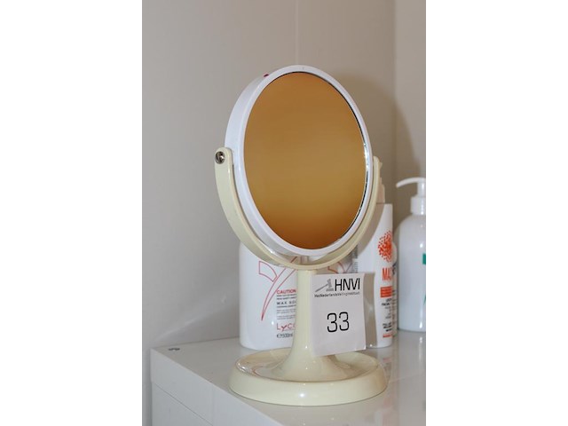 Make-up spiegel doorsnede 15 cm. - afbeelding 2 van  2