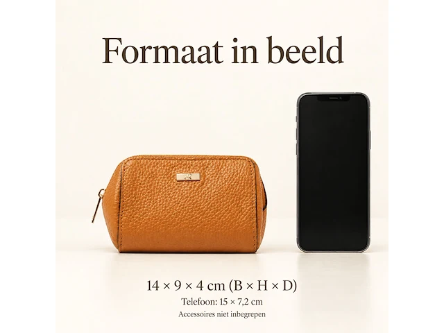 Make-uptasje dr amsterdam, golden oak - afbeelding 5 van  5