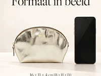 Make-uptasje dr amsterdam, light gold - afbeelding 5 van  5