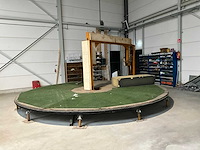 Makina horizontale carrousel schuim snijmachine - afbeelding 1 van  8