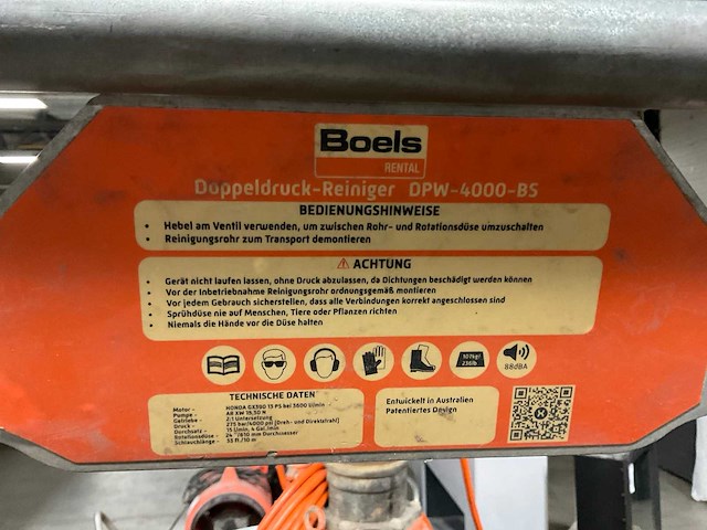Makinex dpw-4000-bs hogedrukreiniger - afbeelding 6 van  10