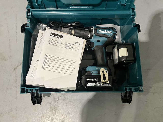 Makita - 2026 - dhp485rfj klopboor/schroefmachine - gereedschapsset - afbeelding 3 van  7