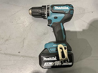 Makita - 2026 - dhp485rfj klopboor/schroefmachine - gereedschapsset - afbeelding 2 van  7