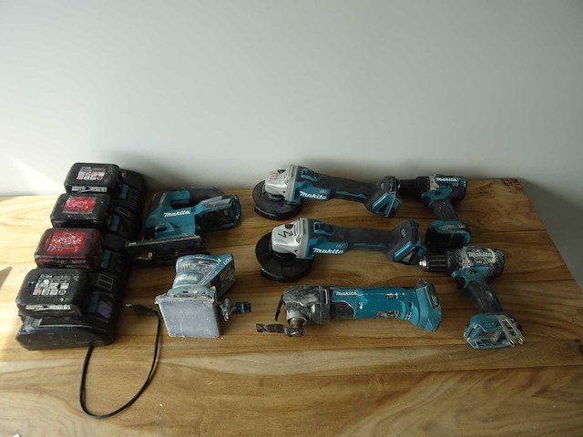 Makita - accugereedschap (7x) - afbeelding 1 van  3