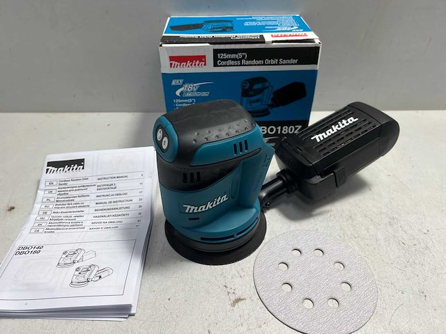 Makita - dbo180z - schuurmachine - afbeelding 1 van  2