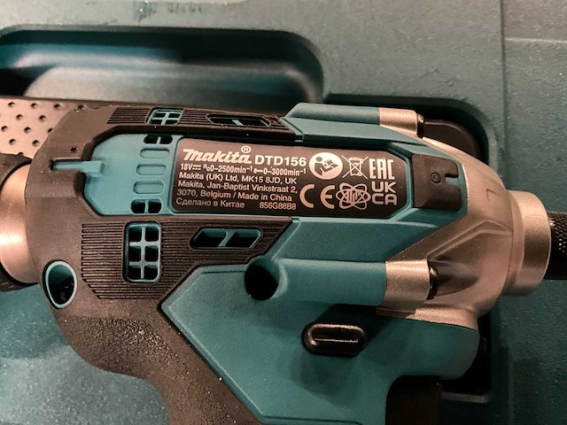 Makita - ddf482/dtd156 - accu gereedschap (2x) - afbeelding 5 van  6