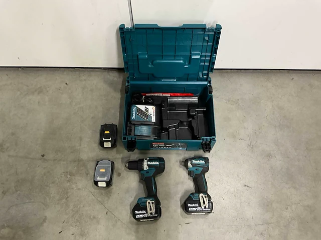 Makita - ddf484/dtd484 - slagmoersleutel (2x) - afbeelding 1 van  7