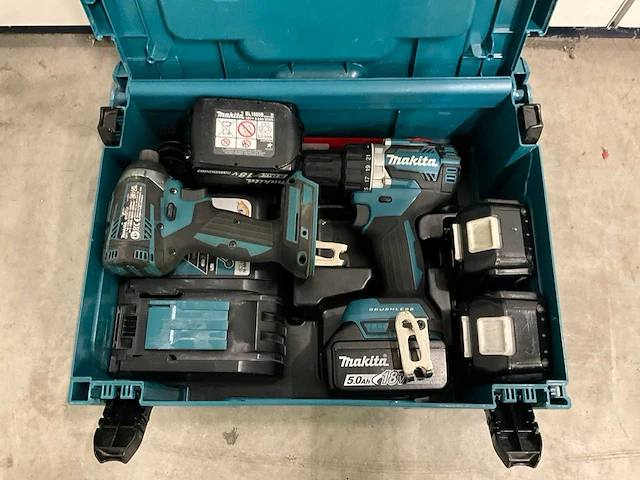 Makita - ddf484/dtd484 - slagmoersleutel (2x) - afbeelding 5 van  7