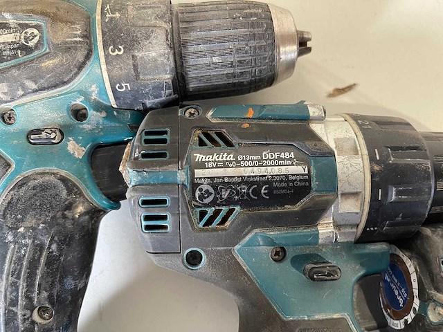 Makita - defecte - accu schroef/boormachine (3x) - afbeelding 2 van  4