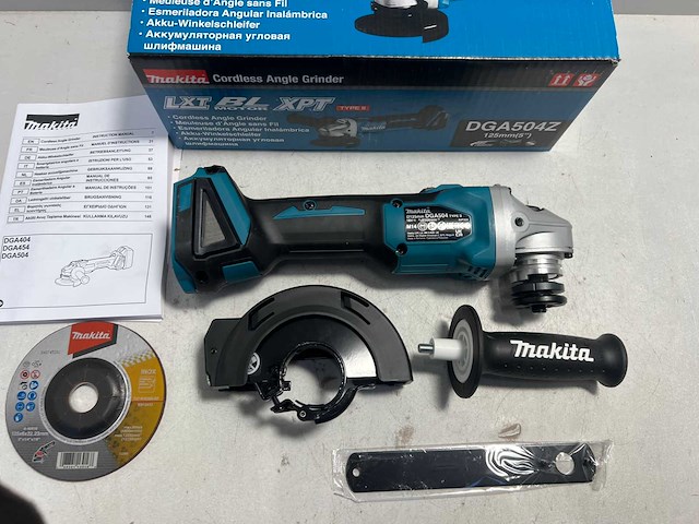 Makita - dga504 - haakse slijpmachine - afbeelding 3 van  4