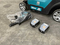 Makita - dlm382 - grasmaaier met 2x 18v accu en lader - afbeelding 2 van  13
