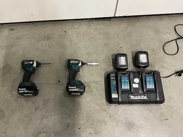 Makita - dtd 154 - slagschroevendraaiers (2x) - afbeelding 7 van  11