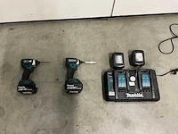 Makita - dtd 154 - slagschroevendraaiers (2x) - afbeelding 7 van  11