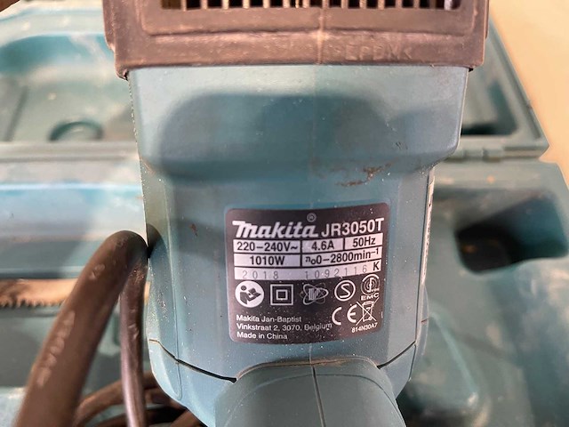 Makita - jr3050t - elektrische reciprozaag - afbeelding 3 van  3