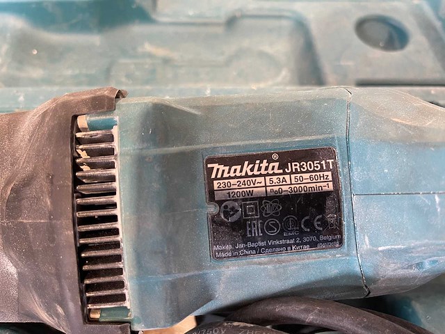 Makita - jr3051t - elektrische reciprozaag - afbeelding 3 van  3