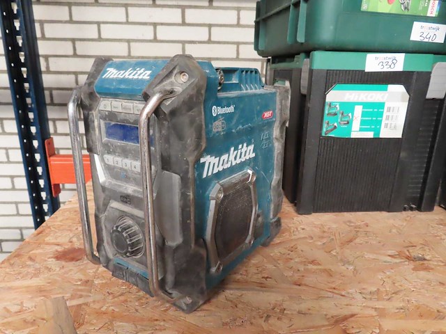 Makita - mr004g - accu bouwradio - afbeelding 1 van  3