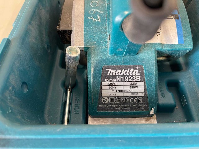 Makita - n1923b - elektrische schaafmachine - afbeelding 3 van  3