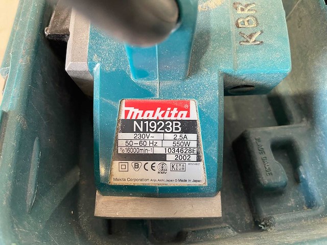 Makita - n1923b - elektrische schaafmachine - afbeelding 3 van  3