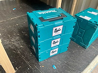 Makita - opbergkoffer systeembox mbox-2 - gereedschapskoffer (3x) - afbeelding 3 van  4