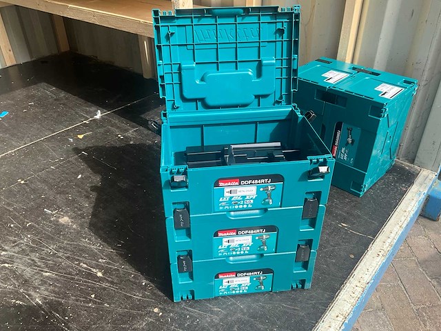 Makita - opbergkoffer systeembox mbox-2 - gereedschapskoffer (3x) - afbeelding 4 van  11